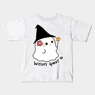 Witchy Ghost Kids T-Shirt